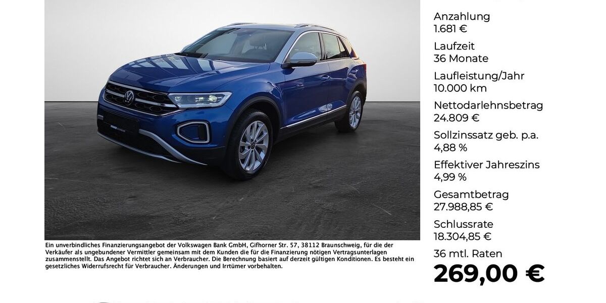 VW T-Roc 20.544 km 26.190 &euro; Lengerich 49525
